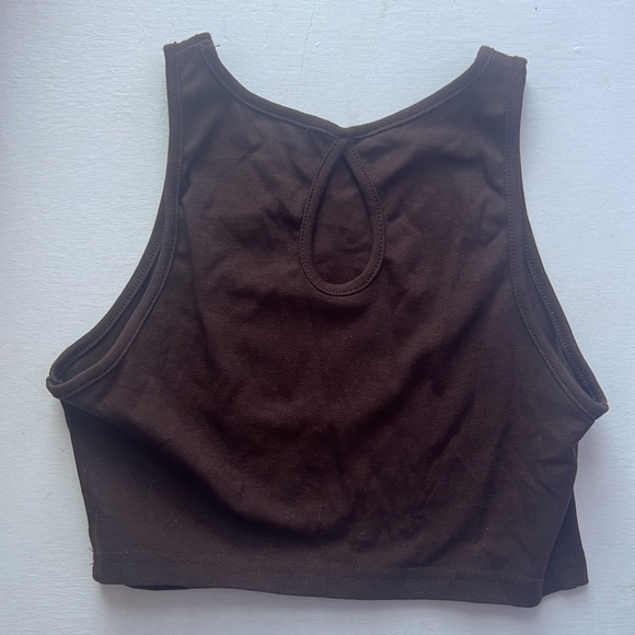 bedazzled cropped tank - Picture 2 of 3